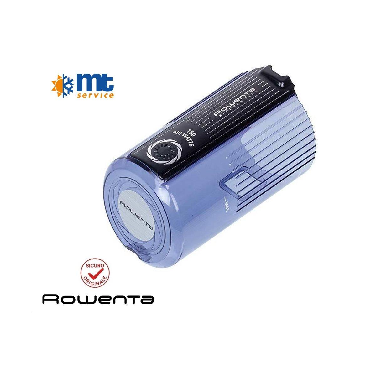 Contenitore polvere blu originale rowenta rh98 xforce flex 11.60 / 12.60