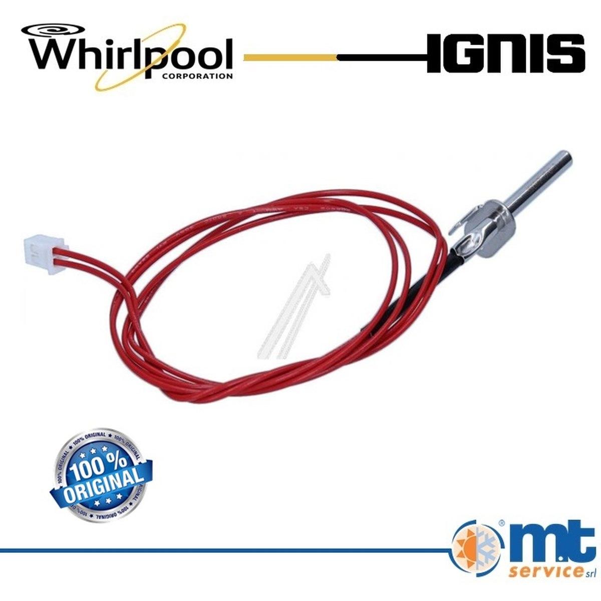 Sensore di temperatura per forno whirlpool 481010836688