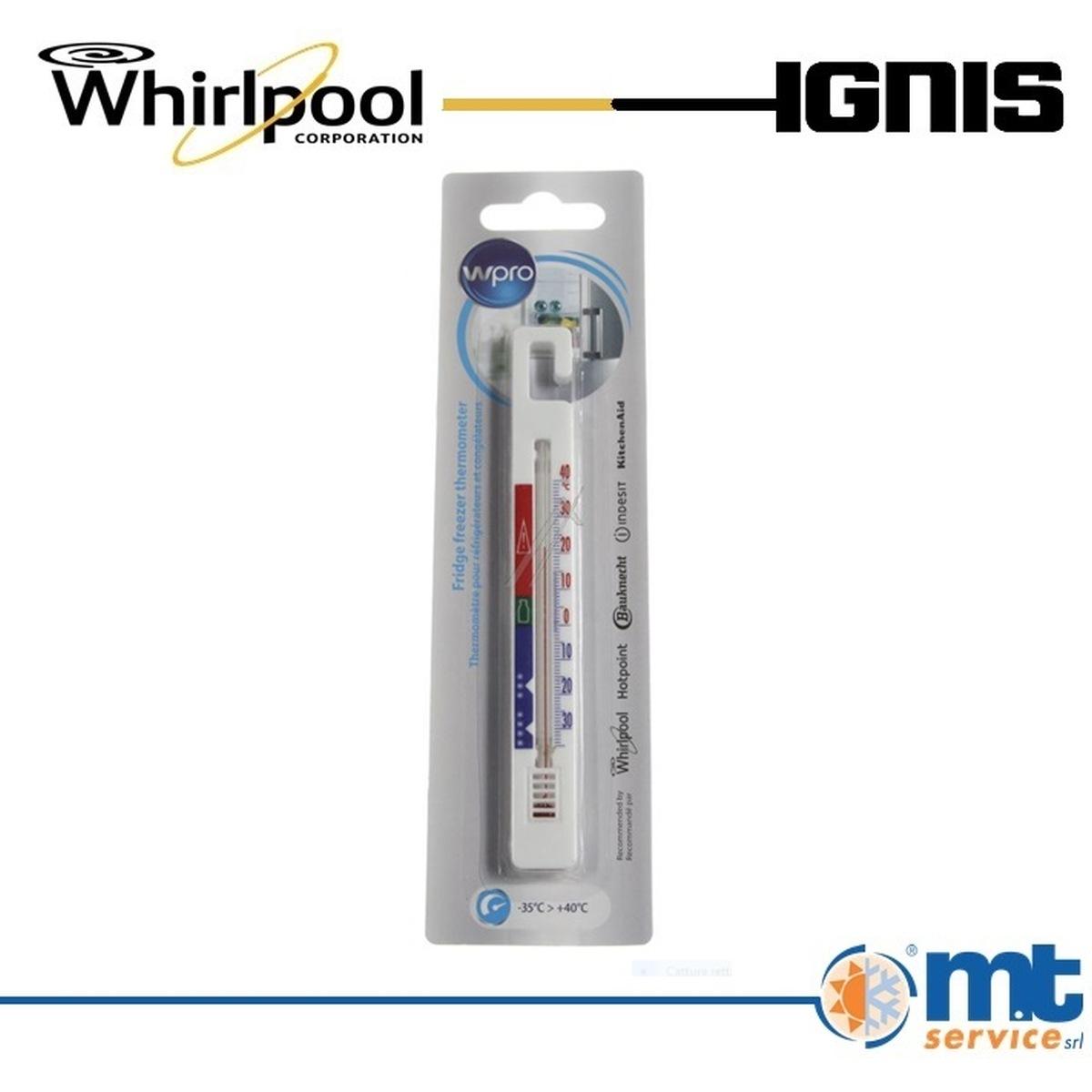 Termometro da frigo congelatore universale whirlpool -35° +40°