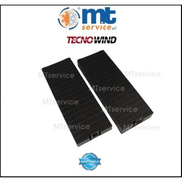 FILTRO CARBONE 2 PZ. RICAMBIO PER TECNOWIND TIPO K FKS153 248x92h24mm 49037324 DG81-00559A ACK62260 35602270 49016876