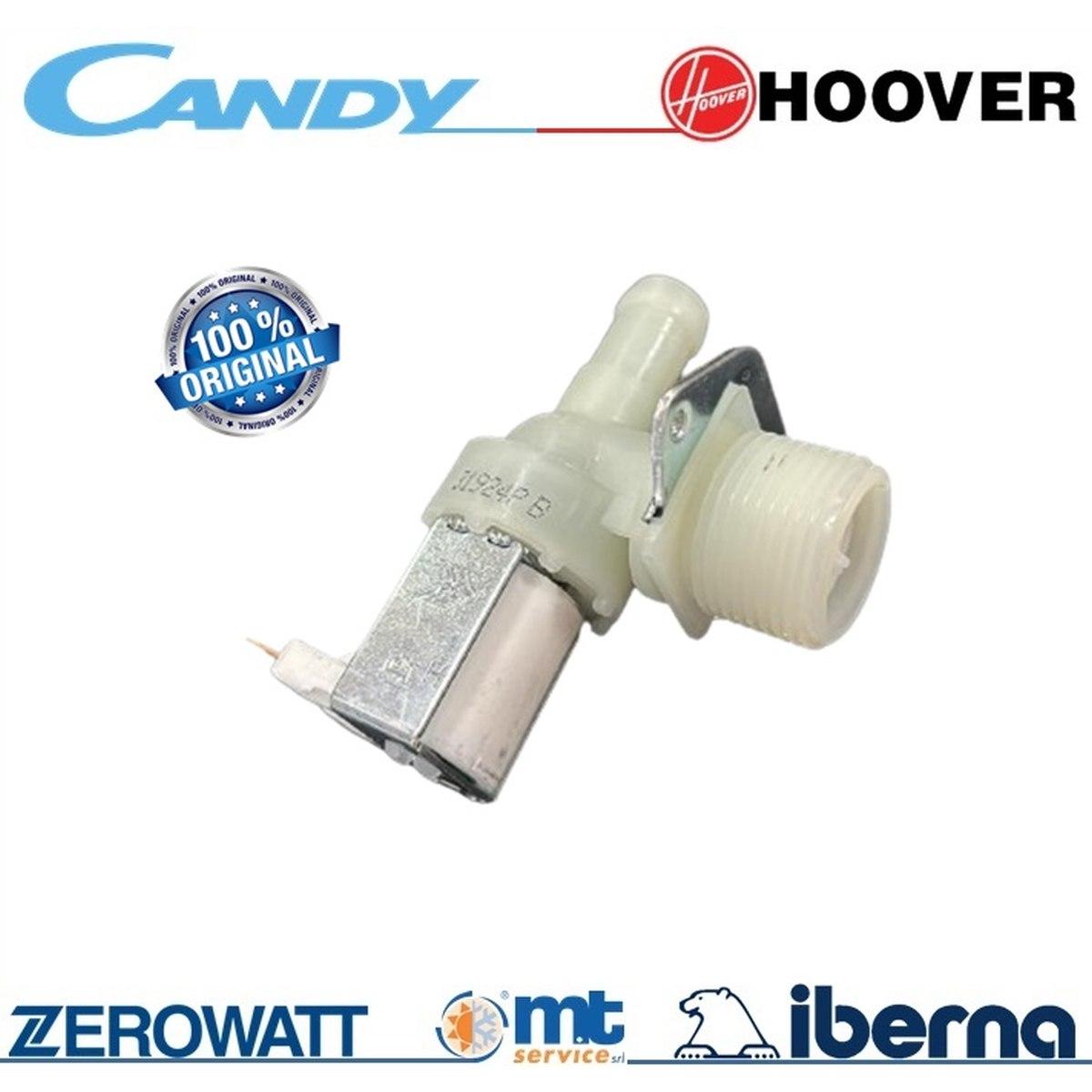 Elettrovalvola 1 via 90° gradi faston