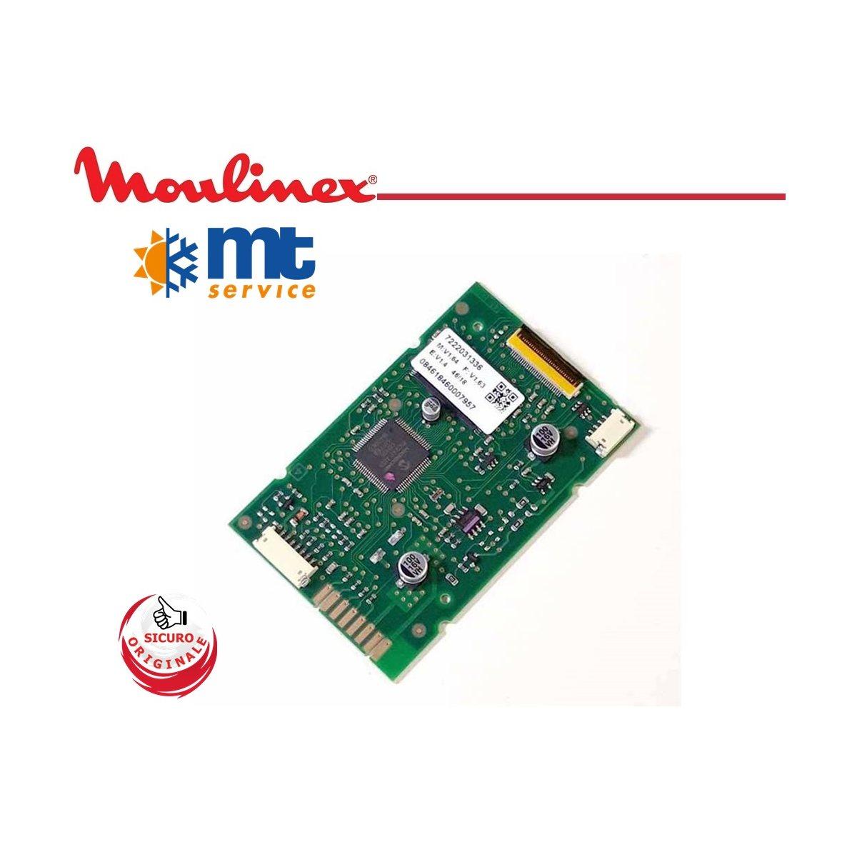 SCHEDA ELETTRONICA ORIGINALE MOULINEX COOKEO+ CE7 CE8 - ubi V1.64