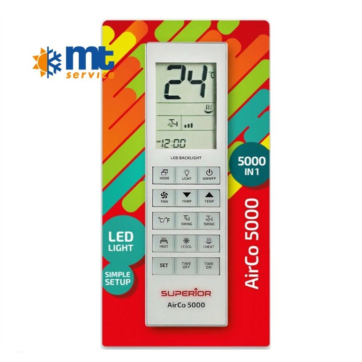 TELECOMANDO UNIVERSALE CLIMATIZZATORI 5000in1 AIRCO