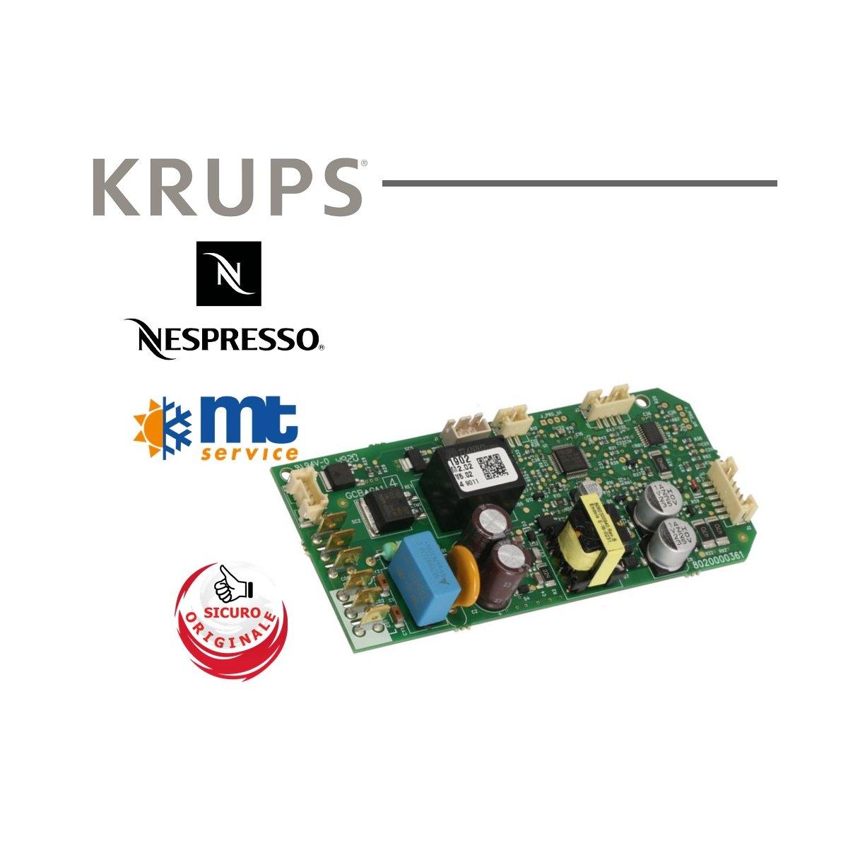 SCHEDA COMANDO ORIGINALE KRUPS NESPRESSO ATELIER XN890810/70<br />