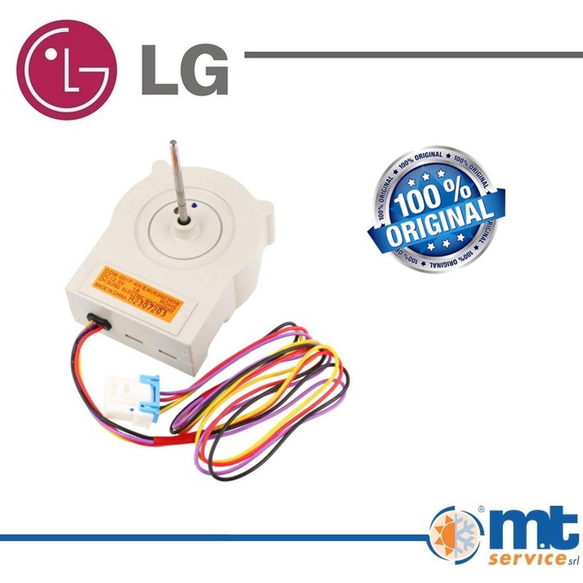 Motor assembly dc 12v 1.42krpm 3w originale lg eau63923608 odm-001f-4h