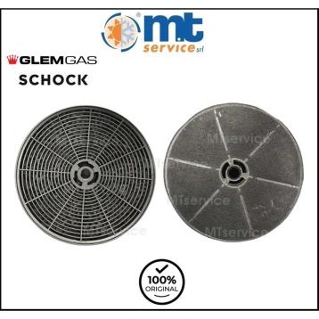 Filtro a carbone ø16cm x 3cm originale cappa glemgas 1.03.99.0073