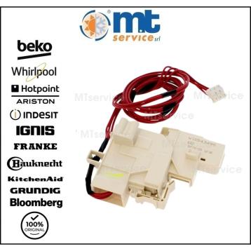 Bloccoporta lavatrice carica dall'alto whirlpool originale compatibile con bosch 00636673