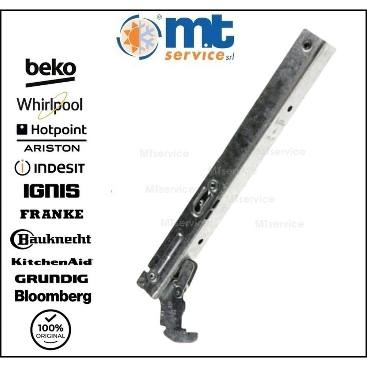 Cerniera porta forno whirlpool originale ex 480121103202